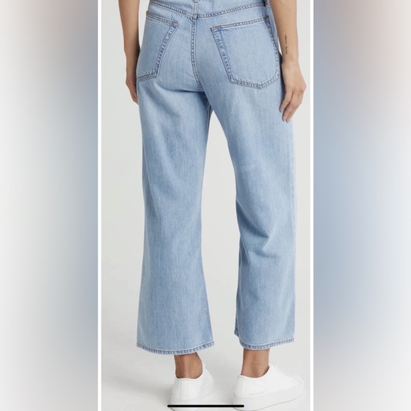 Rag & Bone Lori Mid-Rise Crop Jeans Light Wash BLUE Size 30 NWT Soft Cotton - Picture 2 of 14